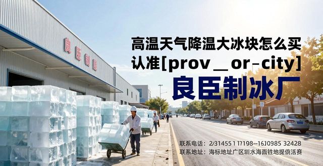 高温天气降温大冰块怎么买 认准吴江良臣制冰厂