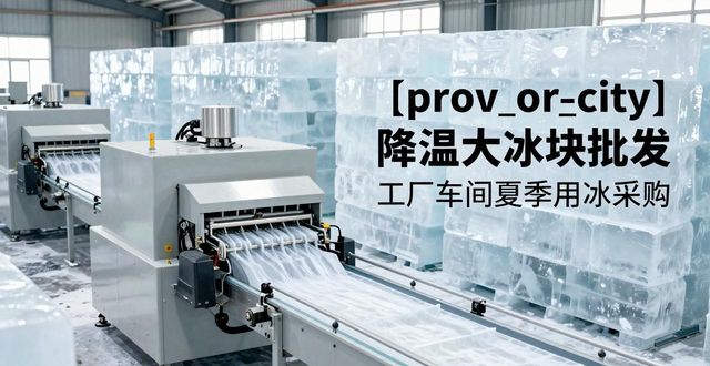 吴江降温大冰块批发 工厂车间夏季用冰采购