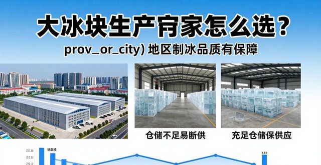大冰块生产厂家怎么选？吴江地区制冰品质有保障