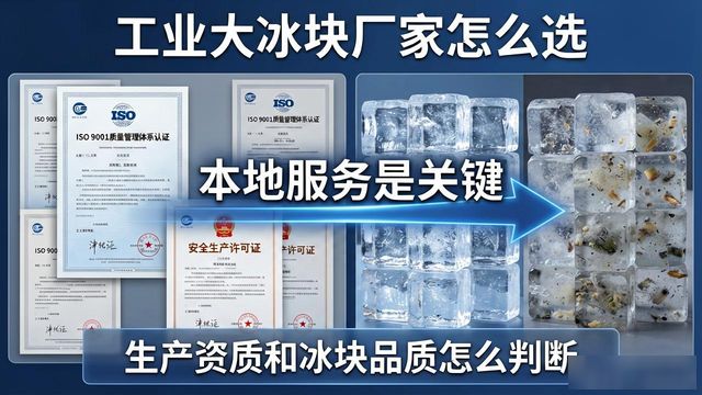 工业大冰块厂家怎么选？吴江本地服务是关键